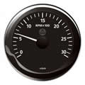 VDO ViewLine Tachometer 3.000 RPM Black 85mm gauge